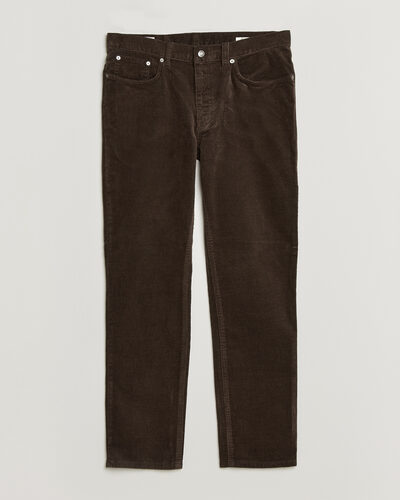 Gant Regular Fit Corduroy 5-Pocket Pants Black Brown