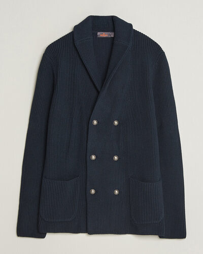Morris Brayden DB Shawl Cardigan Navy