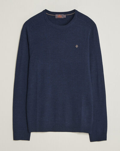 Morris Merino O-Neck Navy