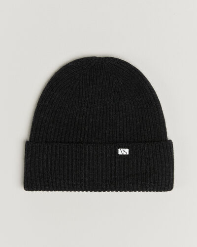Varsity Headwear Wool/Cashmere Beanie Charcoal Black