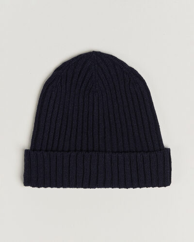 Stenströms Brushed Merino Beanie Navy