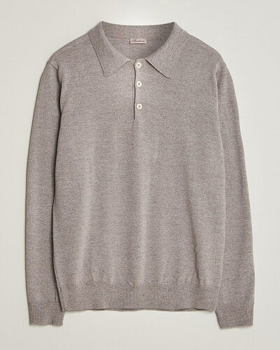 Stenströms Merino Polo Beige