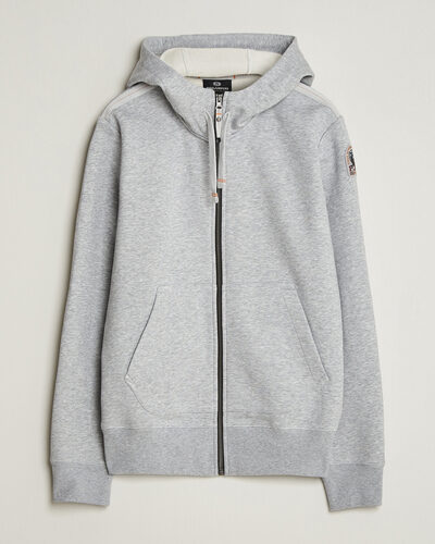Parajumpers Charlie Super Easy Full Zip Ash Grey Melange