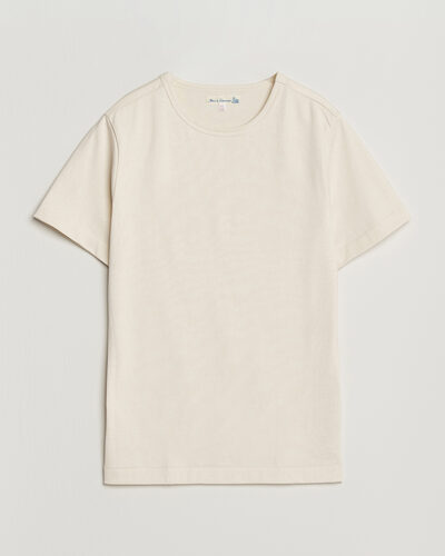 Merz b. Schwanen Classic Fit Loopwheeled T-Shirt Nature