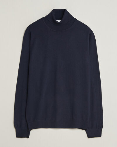 Filippa K Merino Knitted Turtleneck Navy