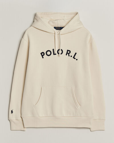 Polo Ralph Lauren Cotton Chest Logo Hood Andover Cream