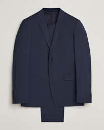  Jerretts Wool Travel Suit Royal Blue