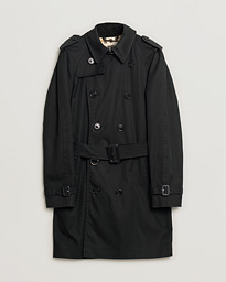 Burberry Mid-length Kensington Trench Black 50
