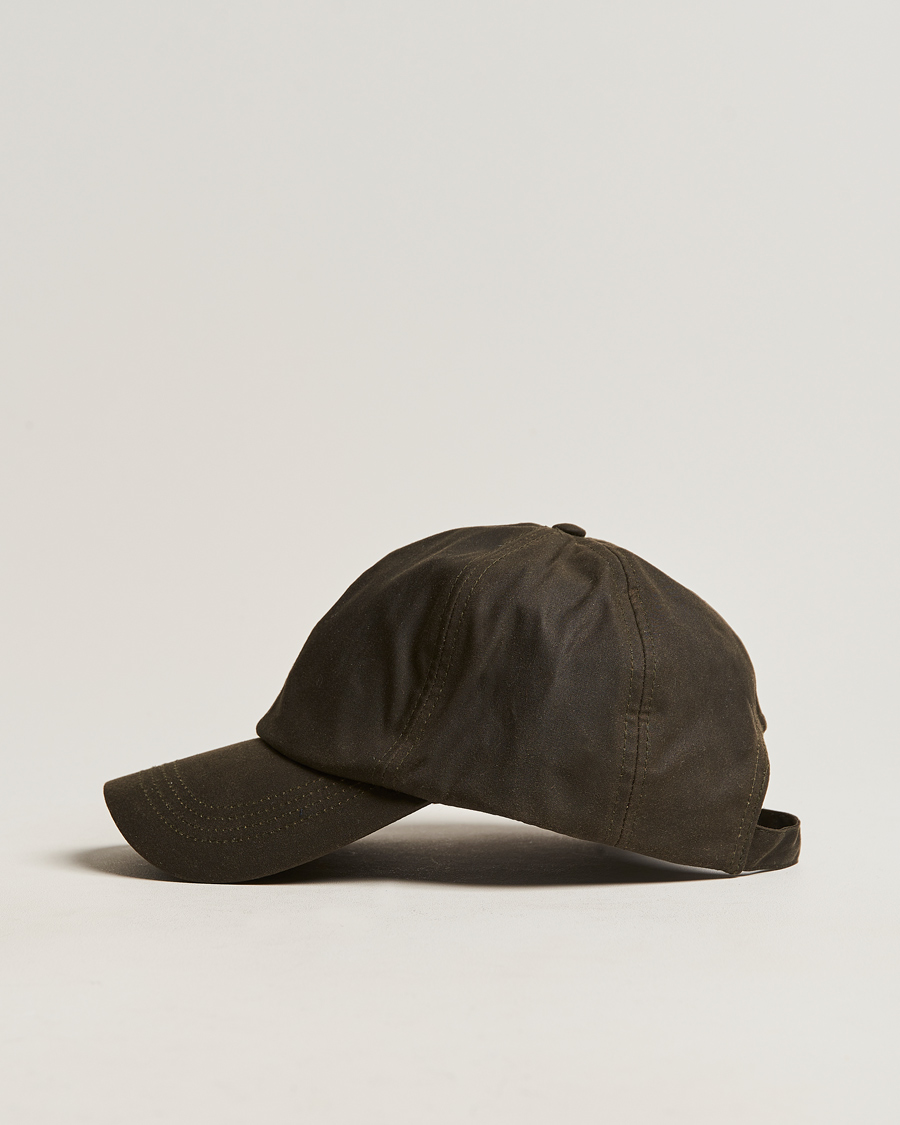 Herre | Hatter og capser | Barbour Lifestyle | Wax Sports Cap Olive