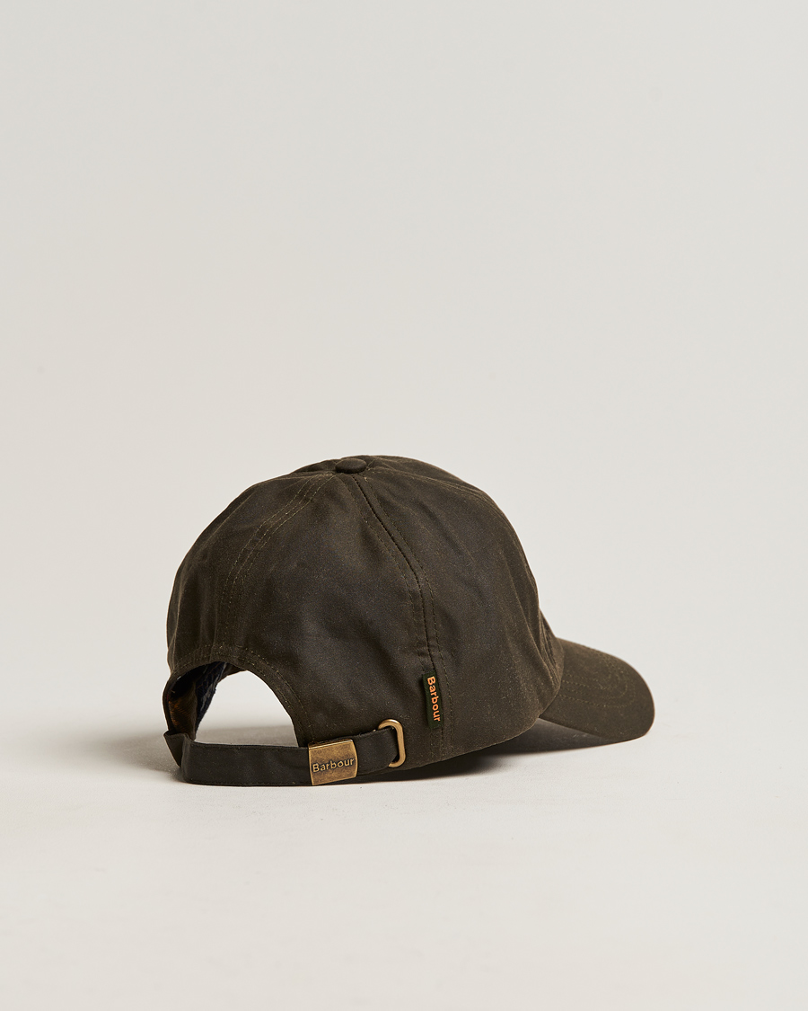 Herre | Hatter og capser | Barbour Lifestyle | Wax Sports Cap Olive