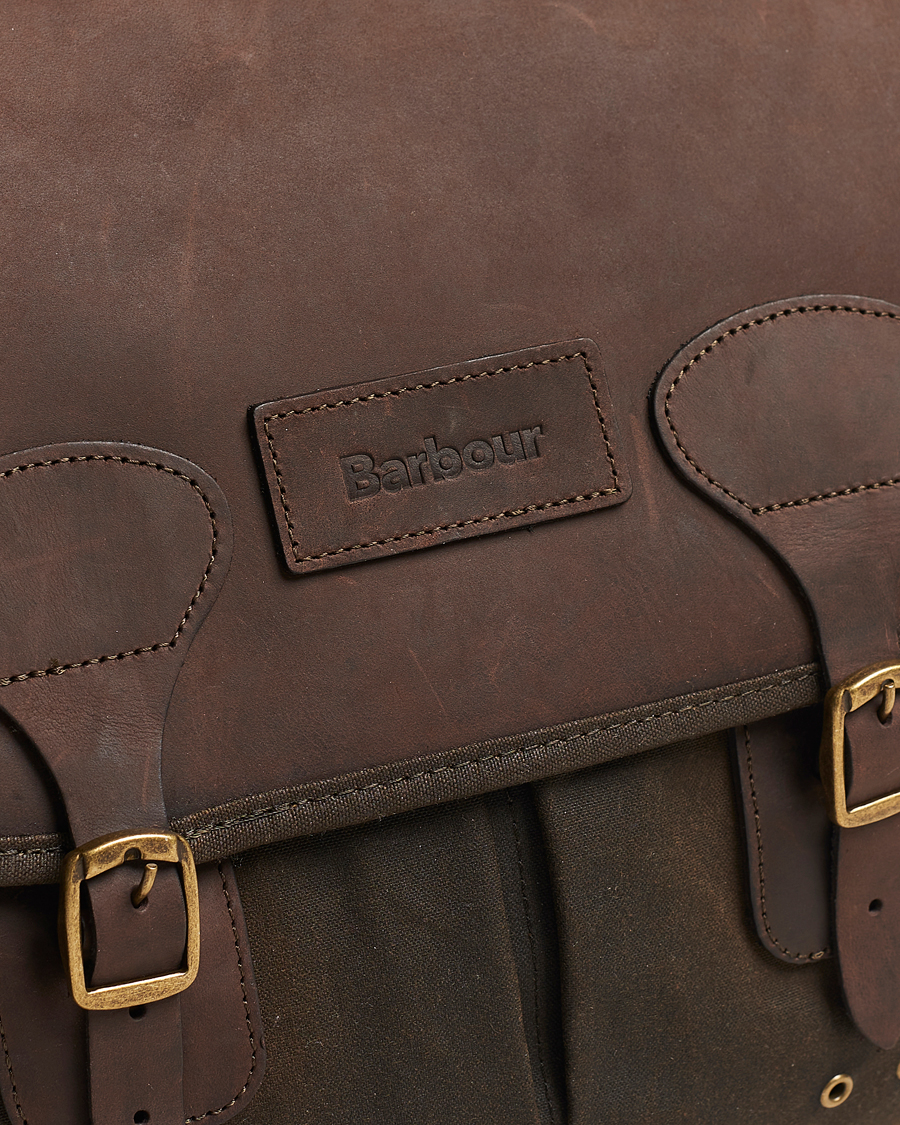 Herre | Vesker | Barbour Lifestyle | Wax Leather Tarras Olive