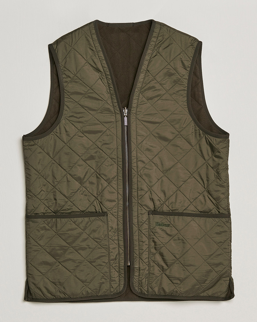 Herre | Vester | Barbour Lifestyle | Quilt Waistcoat/Zip-In Liner Olive