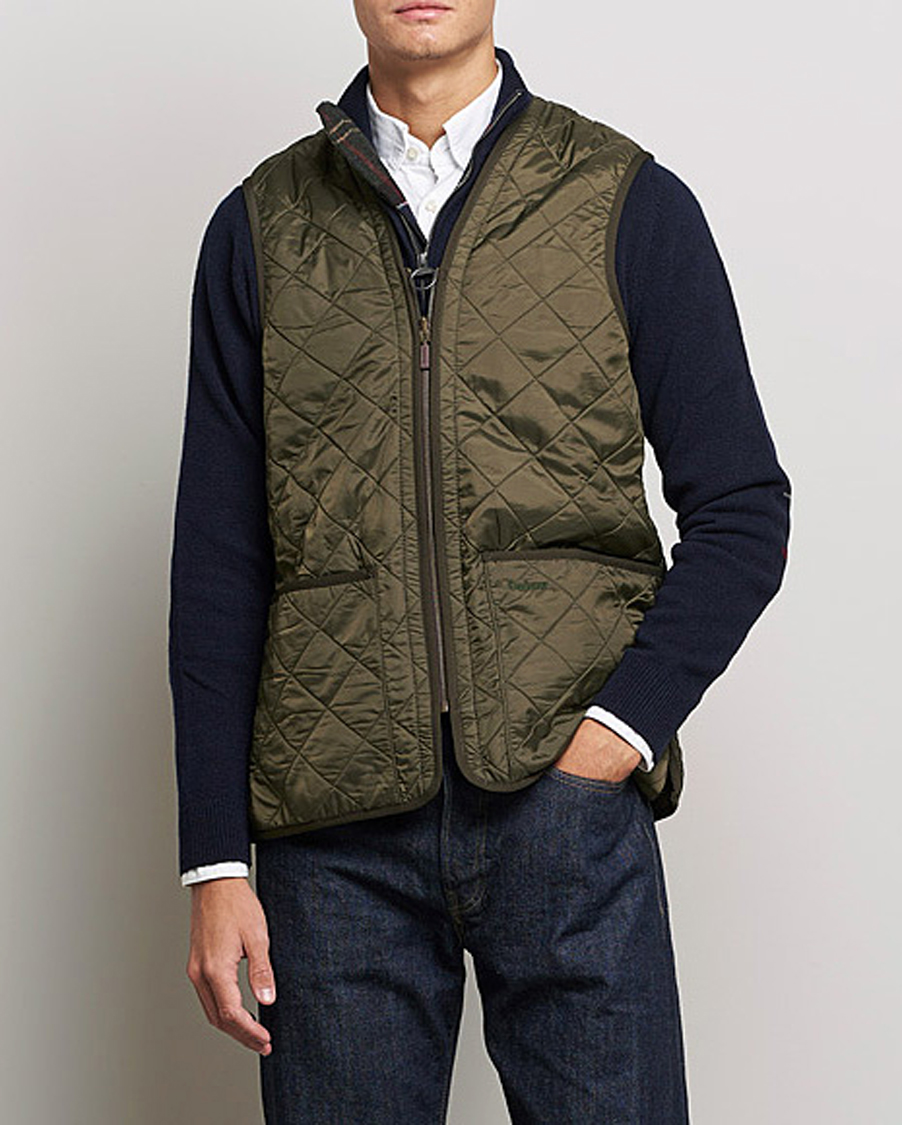 Herre | Vester | Barbour Lifestyle | Quilt Waistcoat/Zip-In Liner Olive