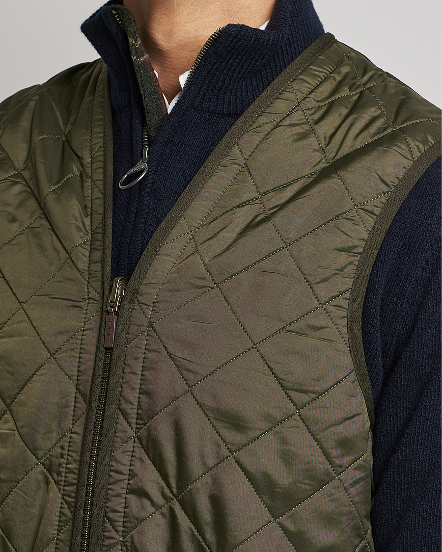 Herre | Vester | Barbour Lifestyle | Quilt Waistcoat/Zip-In Liner Olive