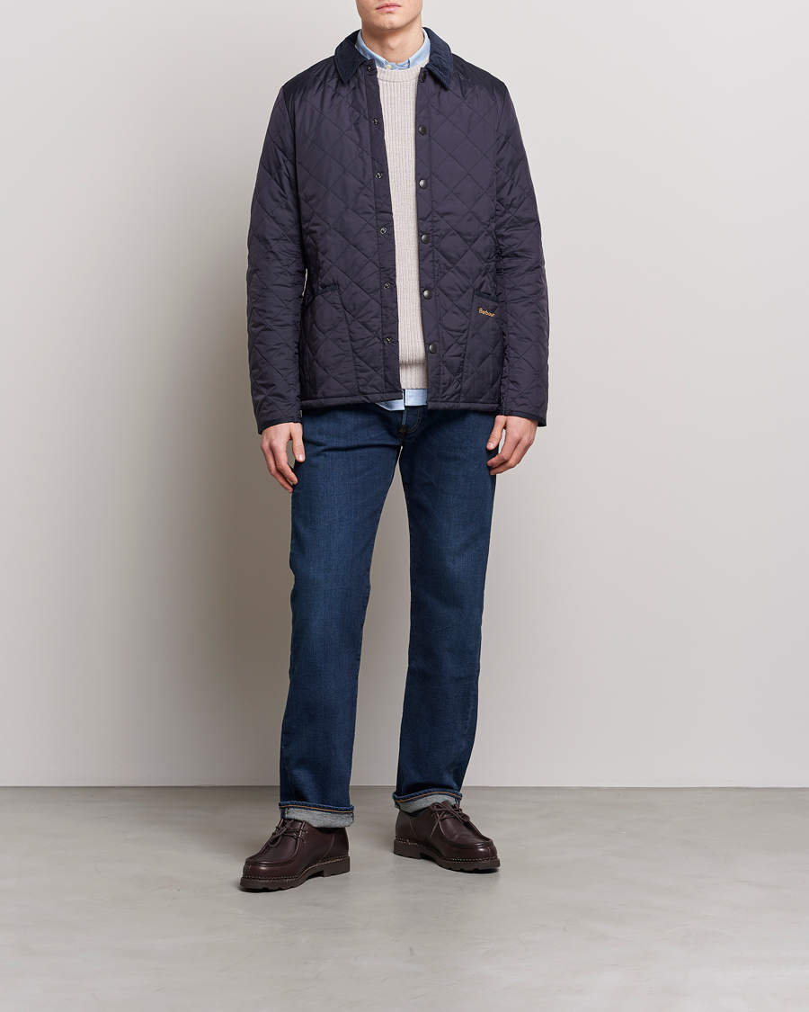 Herre | Jakker | Barbour Lifestyle | Heritage Liddesdale Jacket Navy