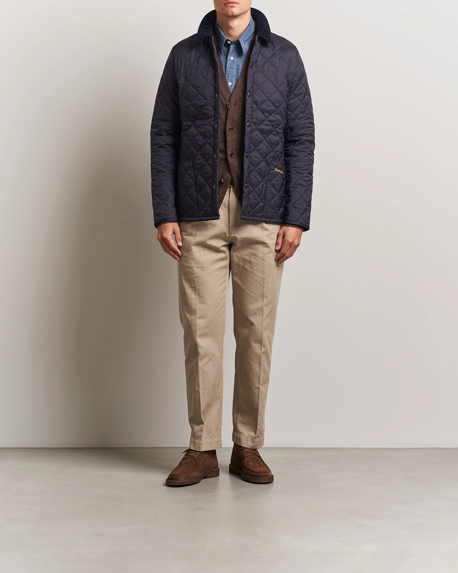Herre | Jakker | Barbour Lifestyle | Heritage Liddesdale Jacket Navy
