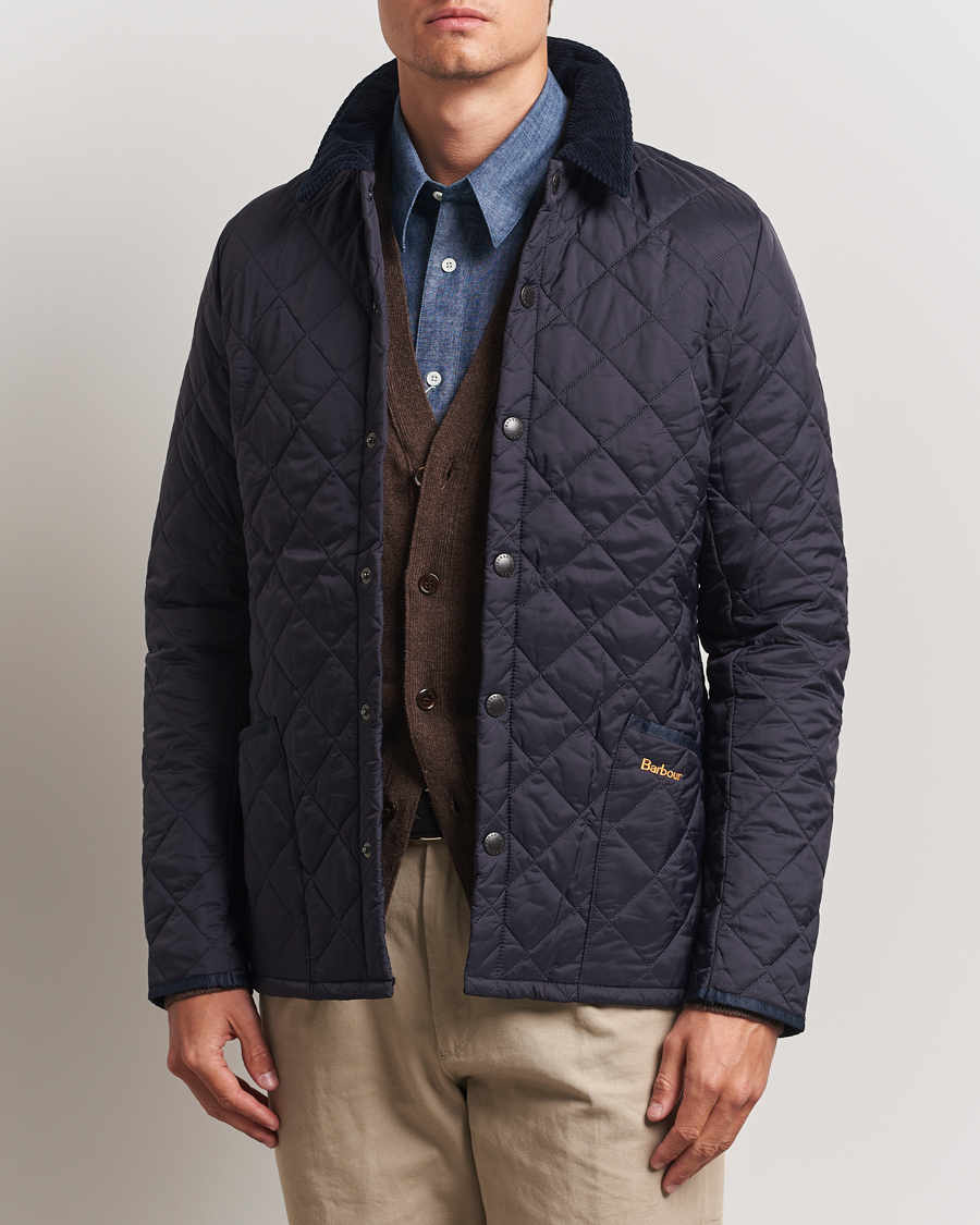 Herre | Jakker | Barbour Lifestyle | Heritage Liddesdale Jacket Navy