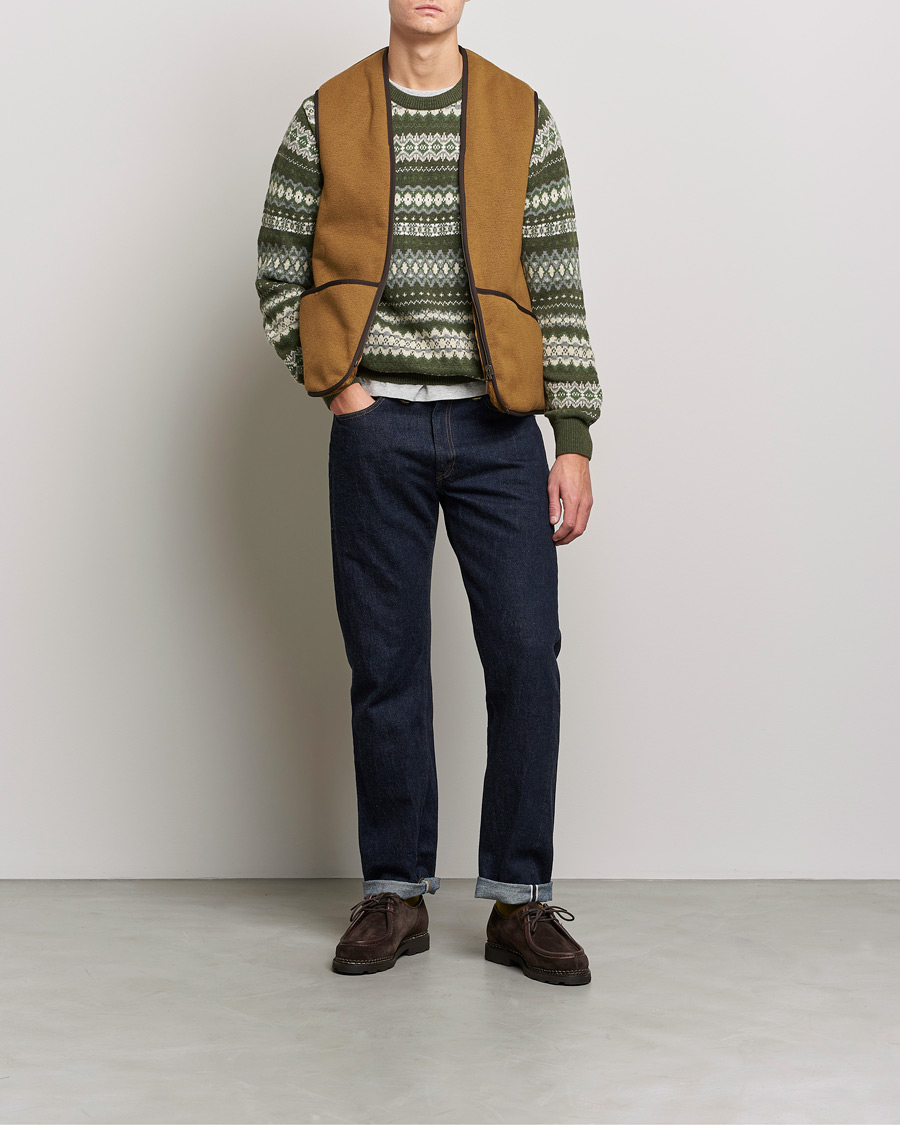 Herre | Klær | Barbour Lifestyle | Warm Pile Waistcoat Zip-In Liner Brown