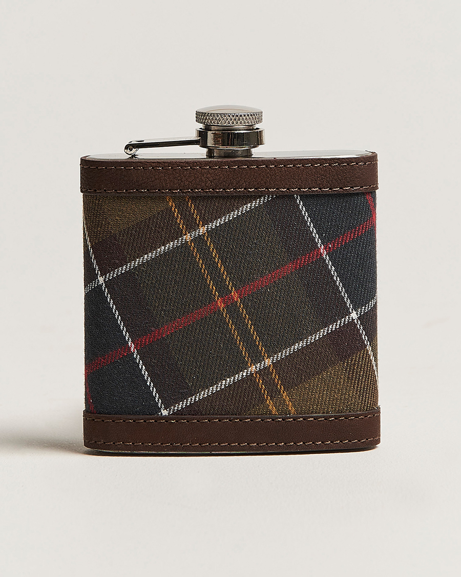 Herre |  | Barbour Lifestyle | Classic Hip Flask Brown