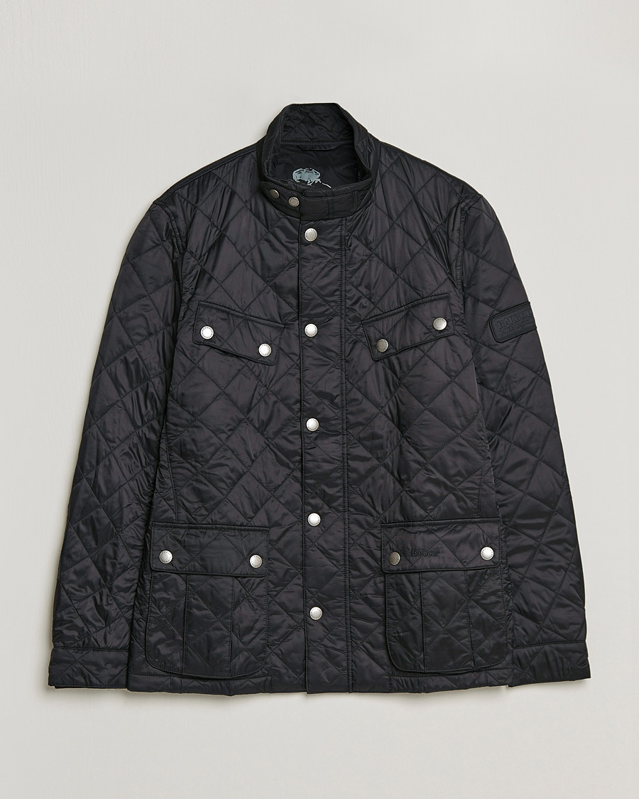 Herre | Jakker | Barbour International | Ariel Quilted Jacket Black