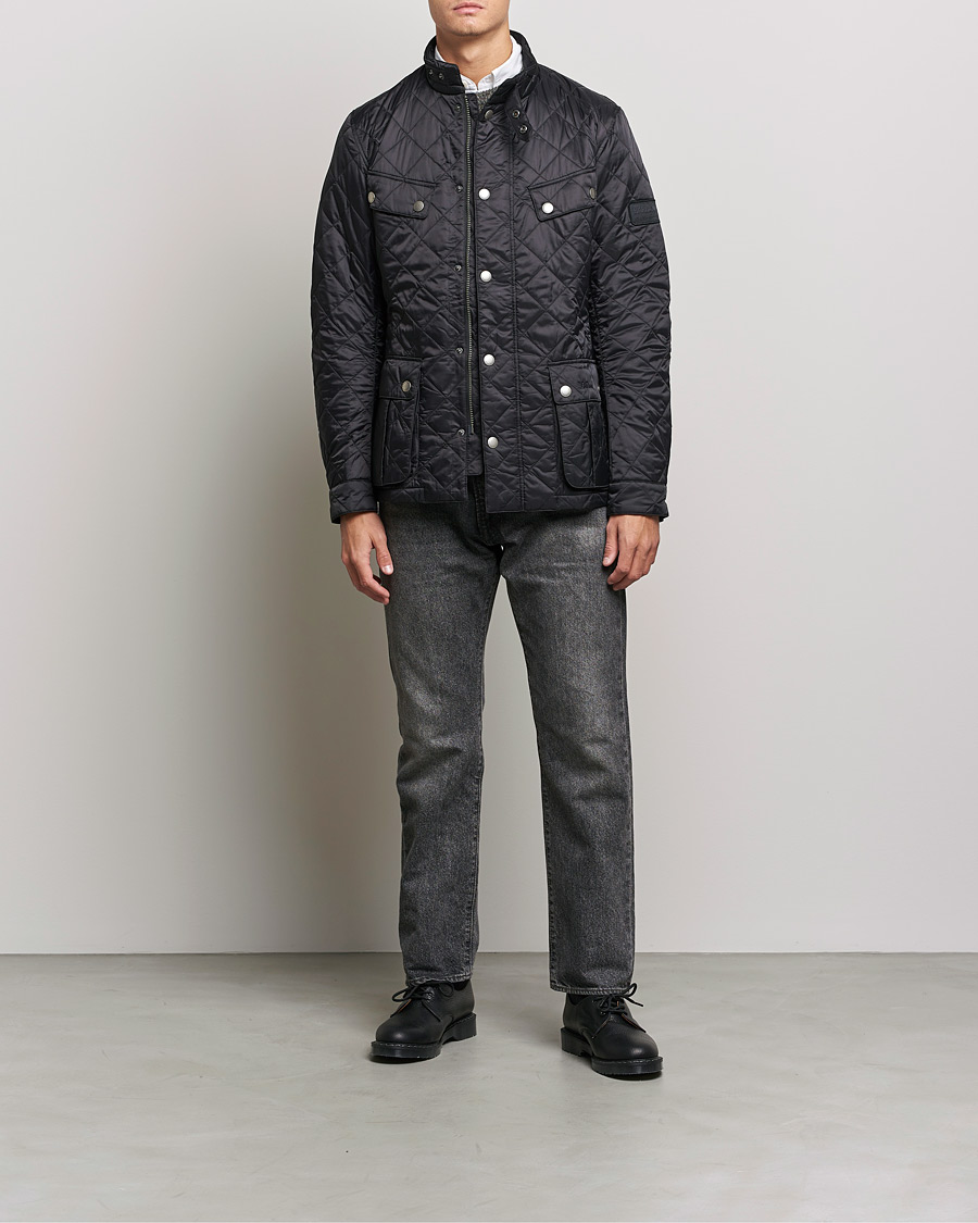 Herre | Jakker | Barbour International | Ariel Quilted Jacket Black