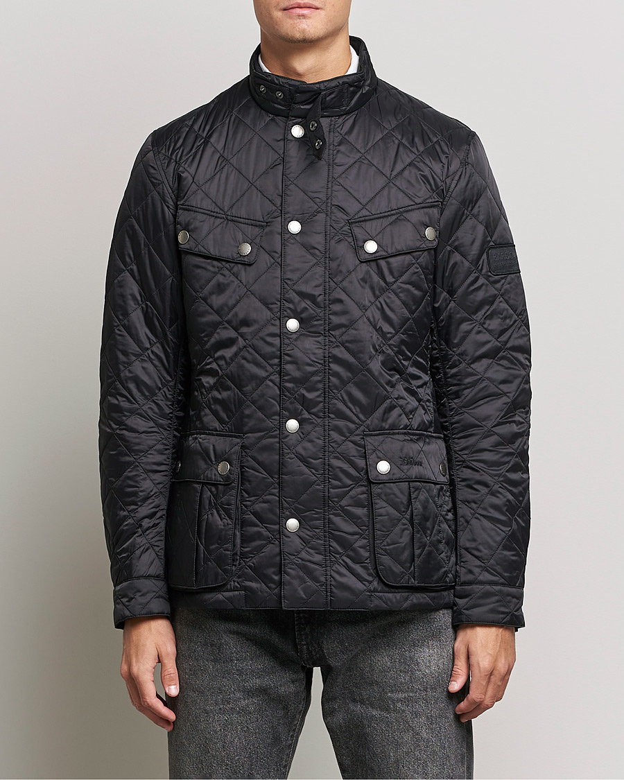 Herre | Jakker | Barbour International | Ariel Quilted Jacket Black
