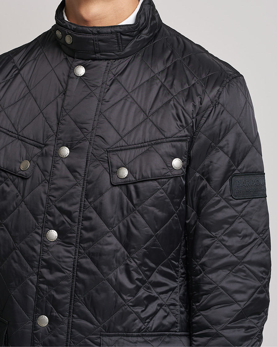 Herre | Jakker | Barbour International | Ariel Quilted Jacket Black