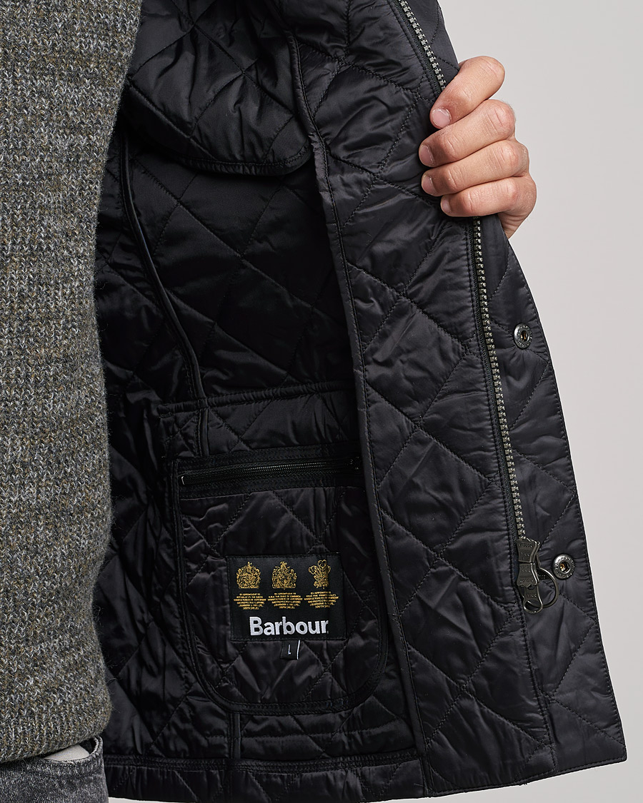 Herre | Jakker | Barbour International | Ariel Quilted Jacket Black