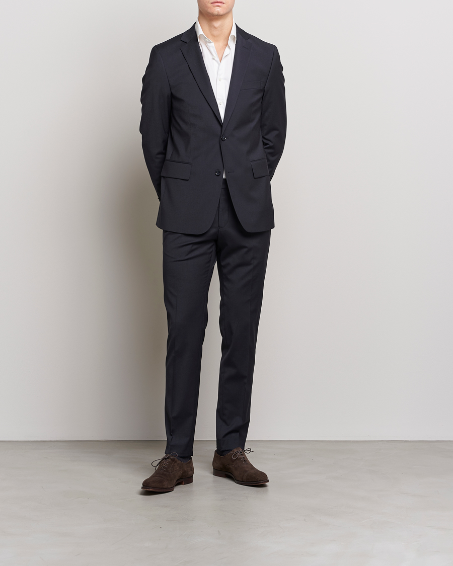 Herre | Bukser | Oscar Jacobson | Dave Trousers Navy