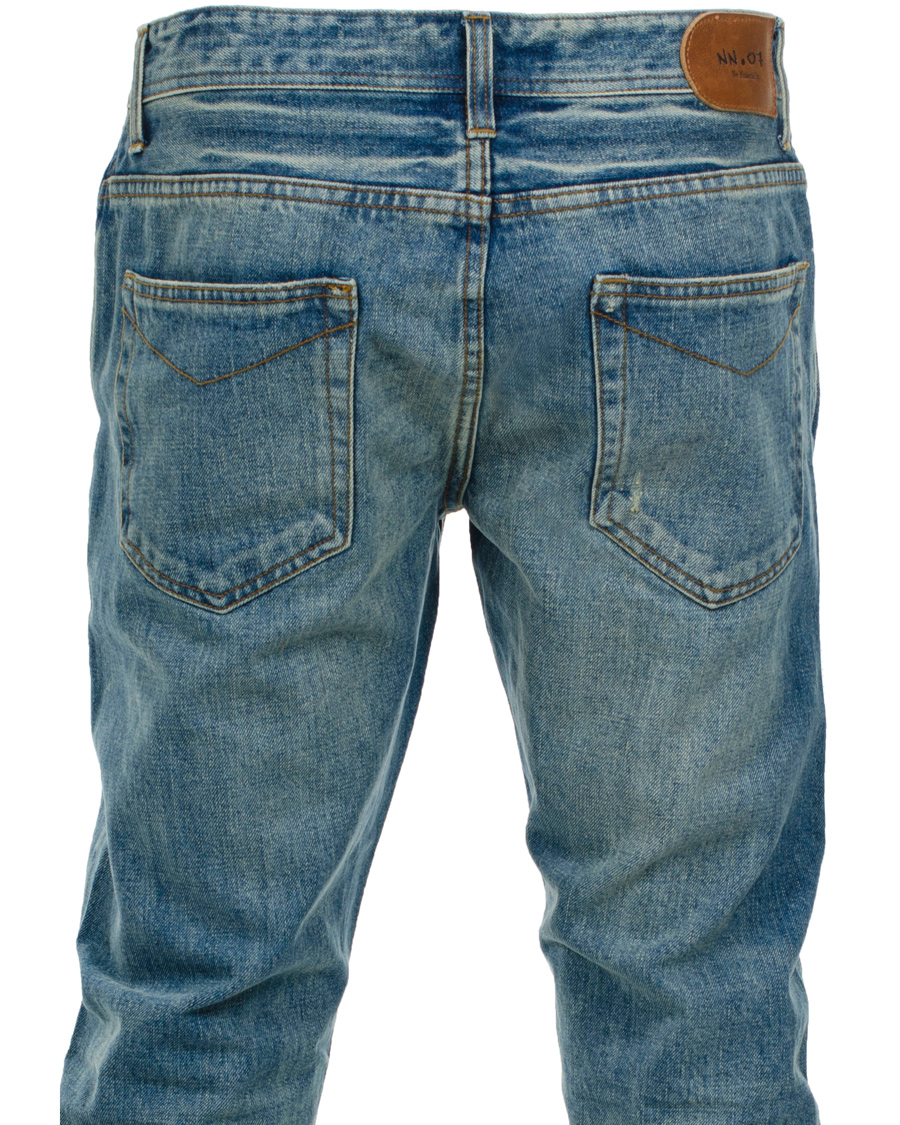 Herre | Jeans | NN07 | James 1518 Denim Jeans Light Destressed