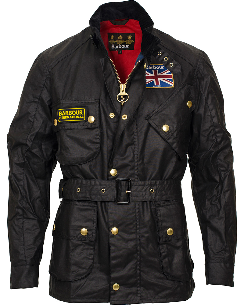 Herre | Jakker | Barbour International | Union Jack International Jacket Black