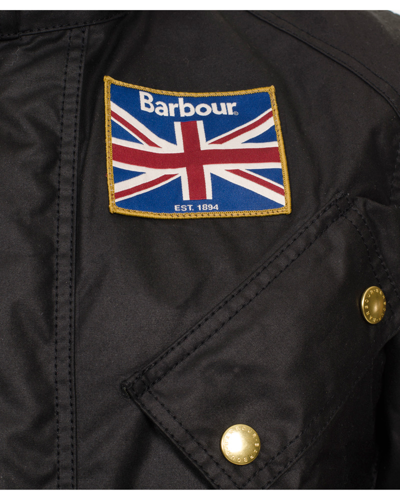 Herre | Jakker | Barbour International | Union Jack International Jacket Black