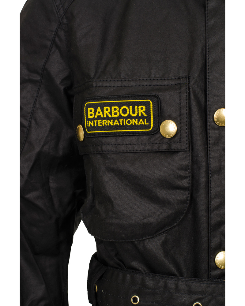 Herre | Jakker | Barbour International | Union Jack International Jacket Black