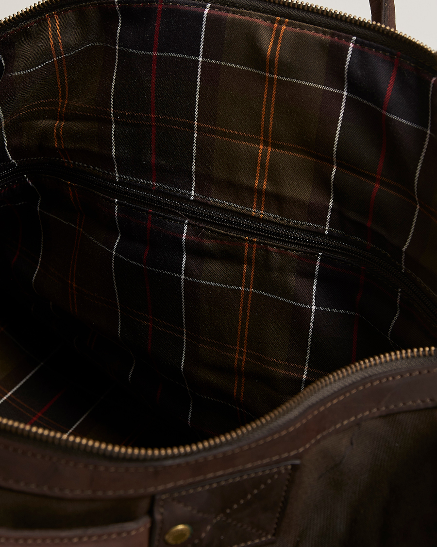 Herre | Vesker | Barbour Lifestyle | Wax Holdall Olive