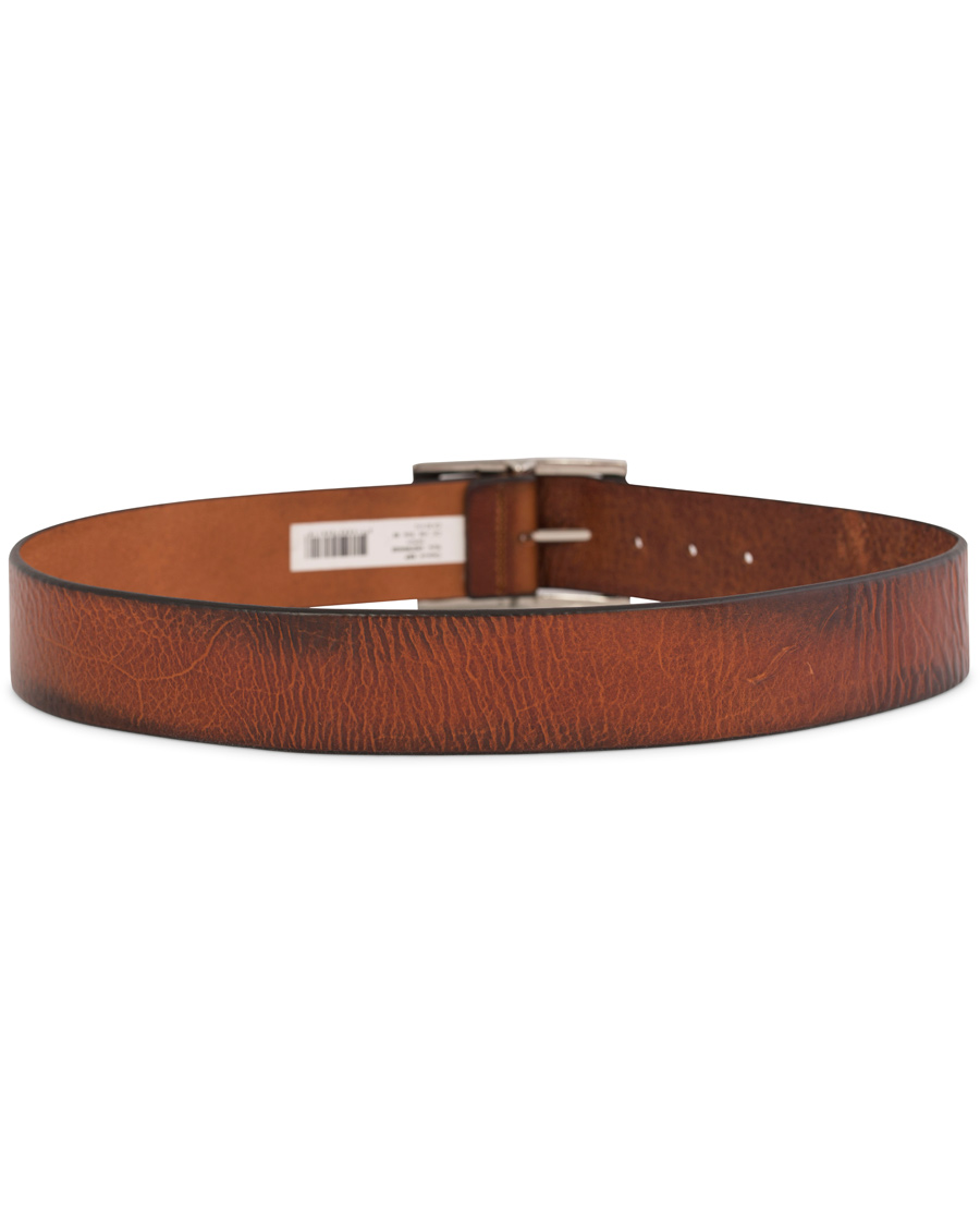 Herre | Tiger of Sweden Marvin Leather Jeans Belt 4,5 cm Light Brown | Tiger of Sweden | Marvin Leather Jeans Belt 4,5 cm Light Brown