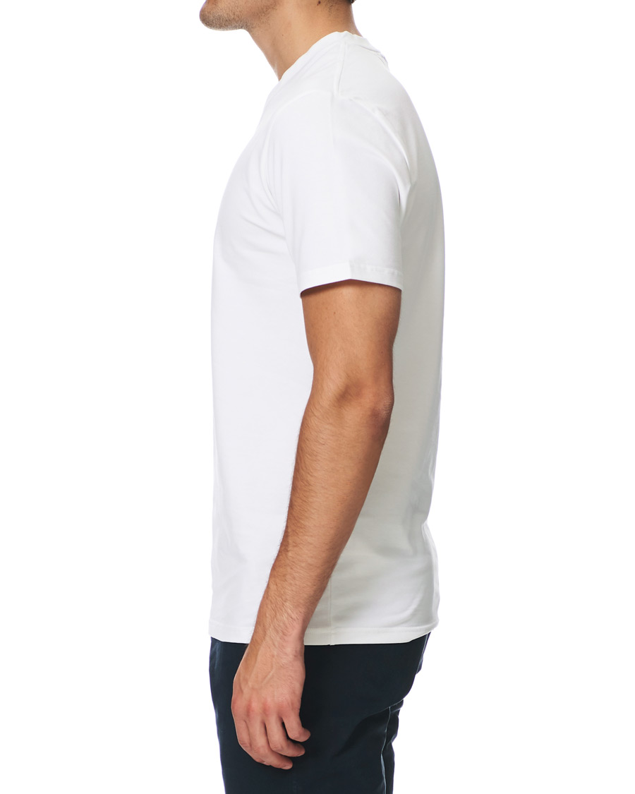 Herre | T-Shirts | Filippa K | Soft Lycra V-Neck Tee White