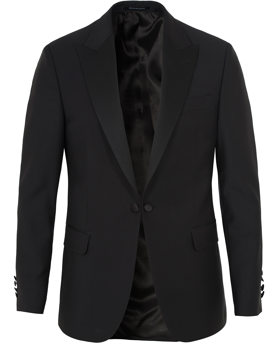 Herre | Dressjakker | Oscar Jacobson | Frampton Tuxedo Jacket Black