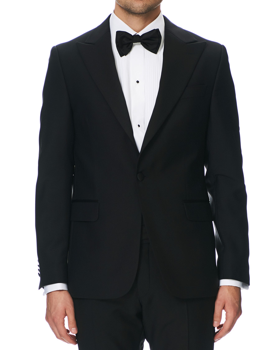Herre | Dressjakker | Oscar Jacobson | Frampton Tuxedo Jacket Black