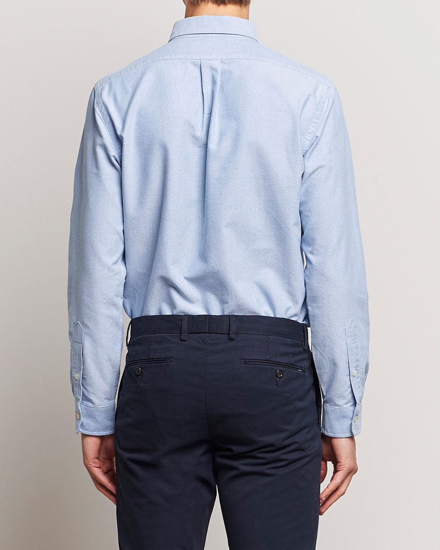 Herre | Skjorter | Polo Ralph Lauren | Slim Fit Shirt Oxford Blue