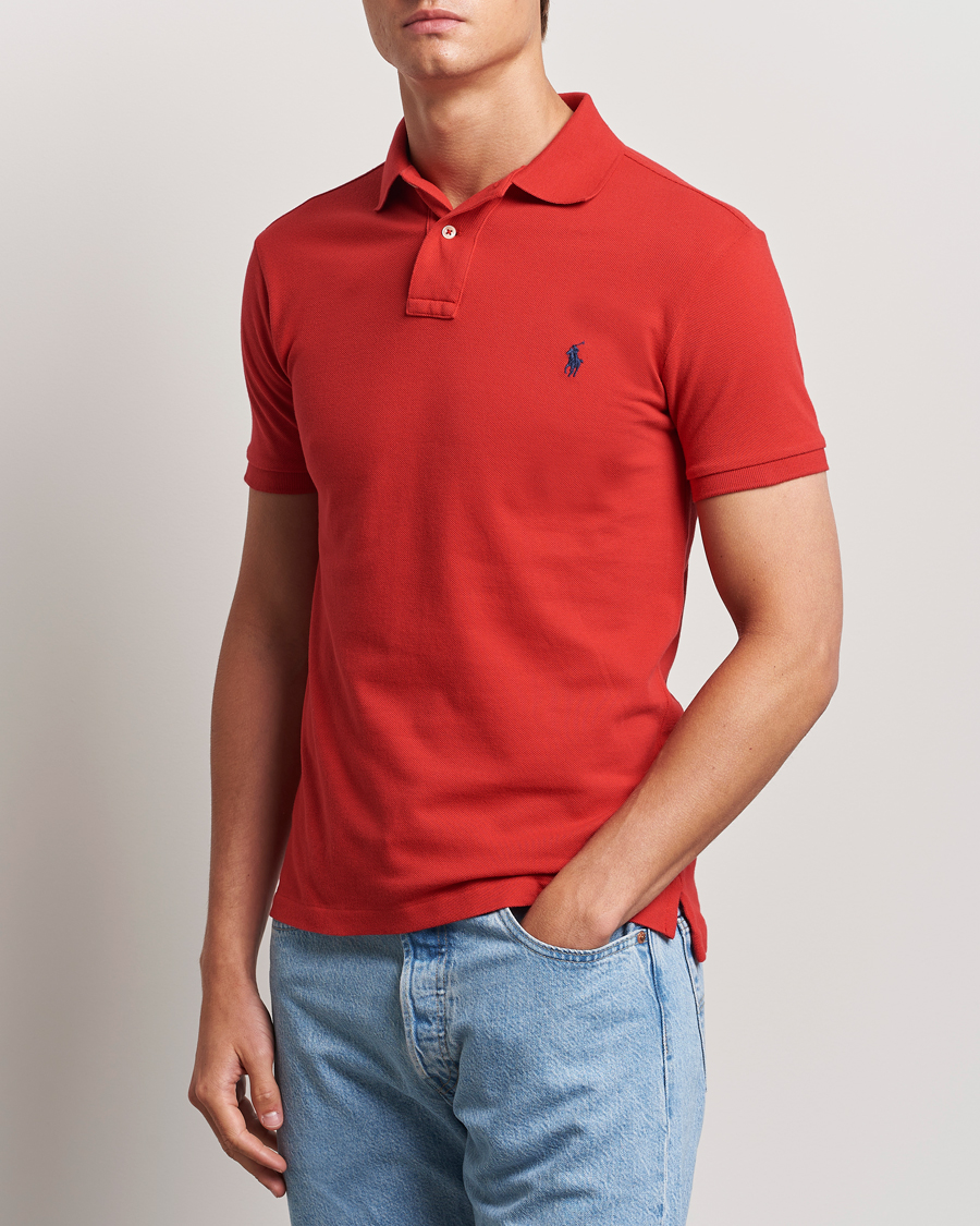 Herre | Kortermet piké | Polo Ralph Lauren | Slim Fit Polo Red