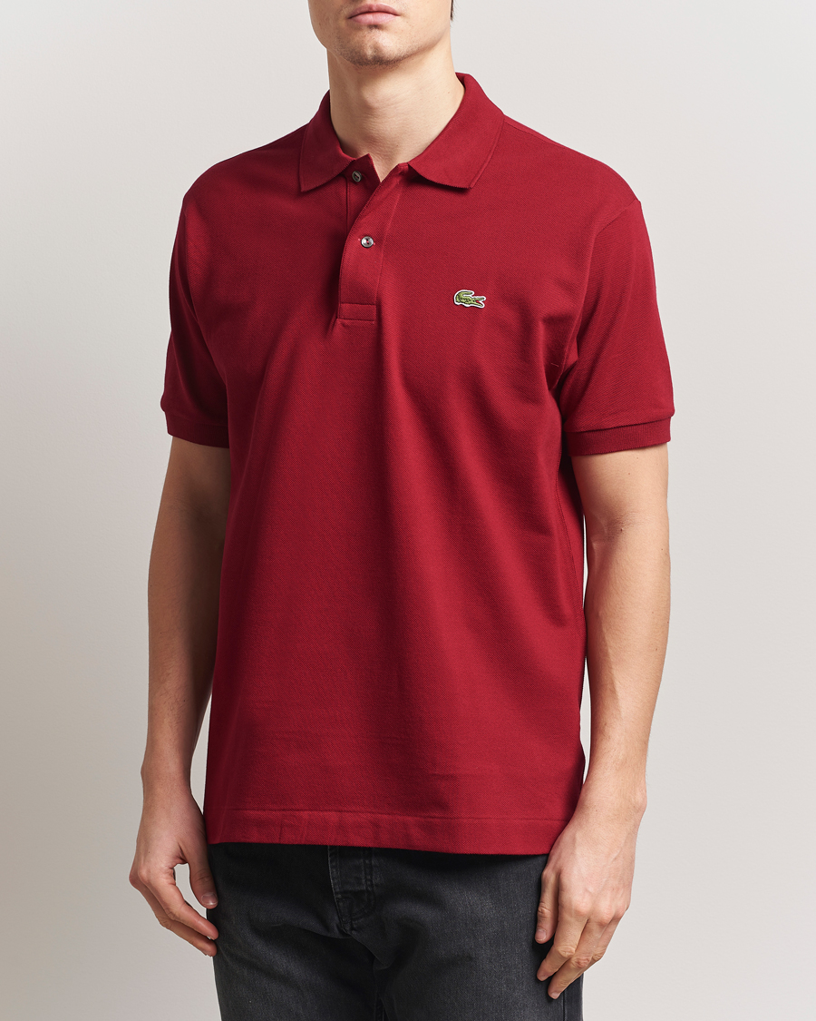 Herre | Klær | Lacoste | Original Polo Piké Bordeaux