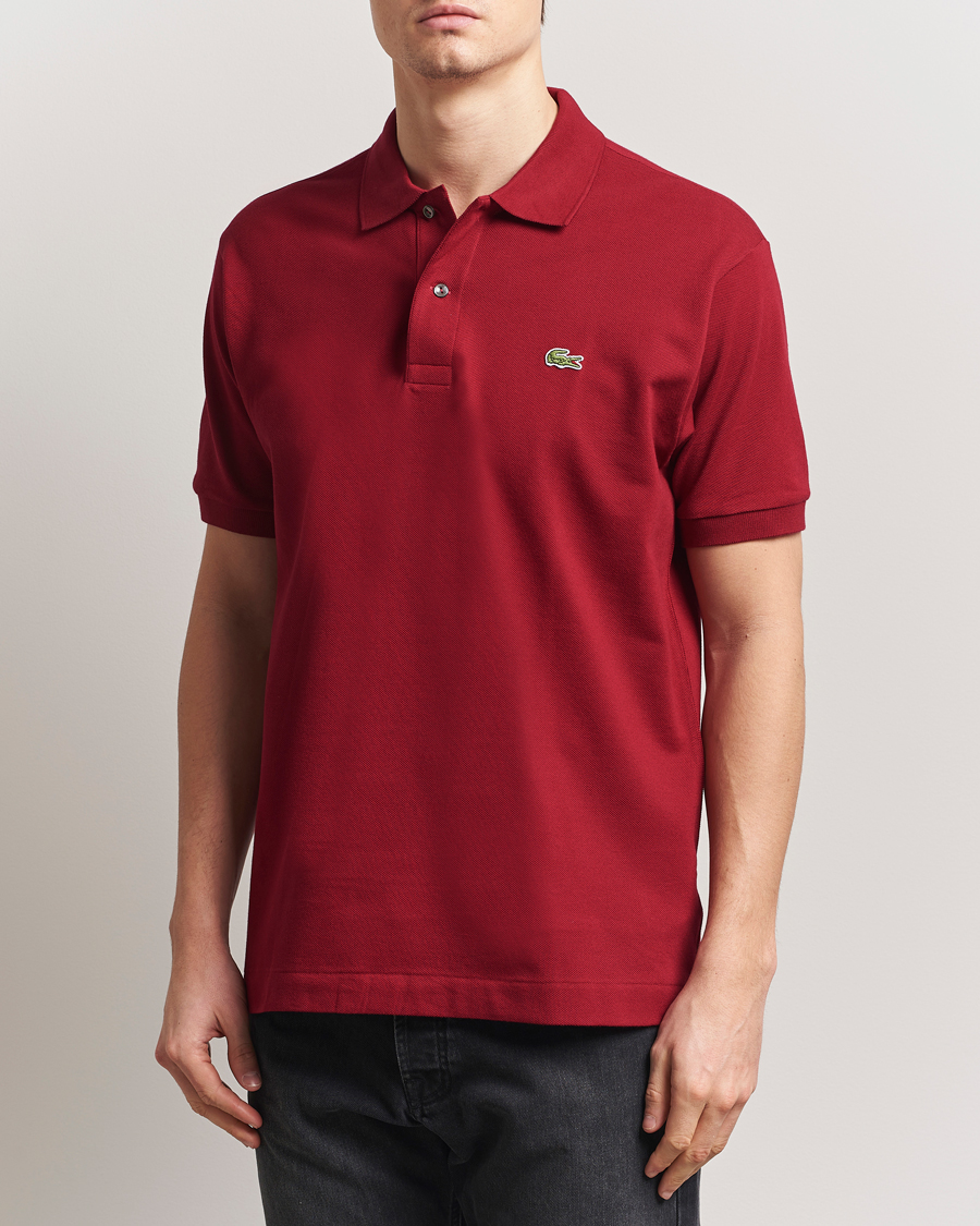 Herre | Pikéer | Lacoste | Original Polo Piké Bordeaux