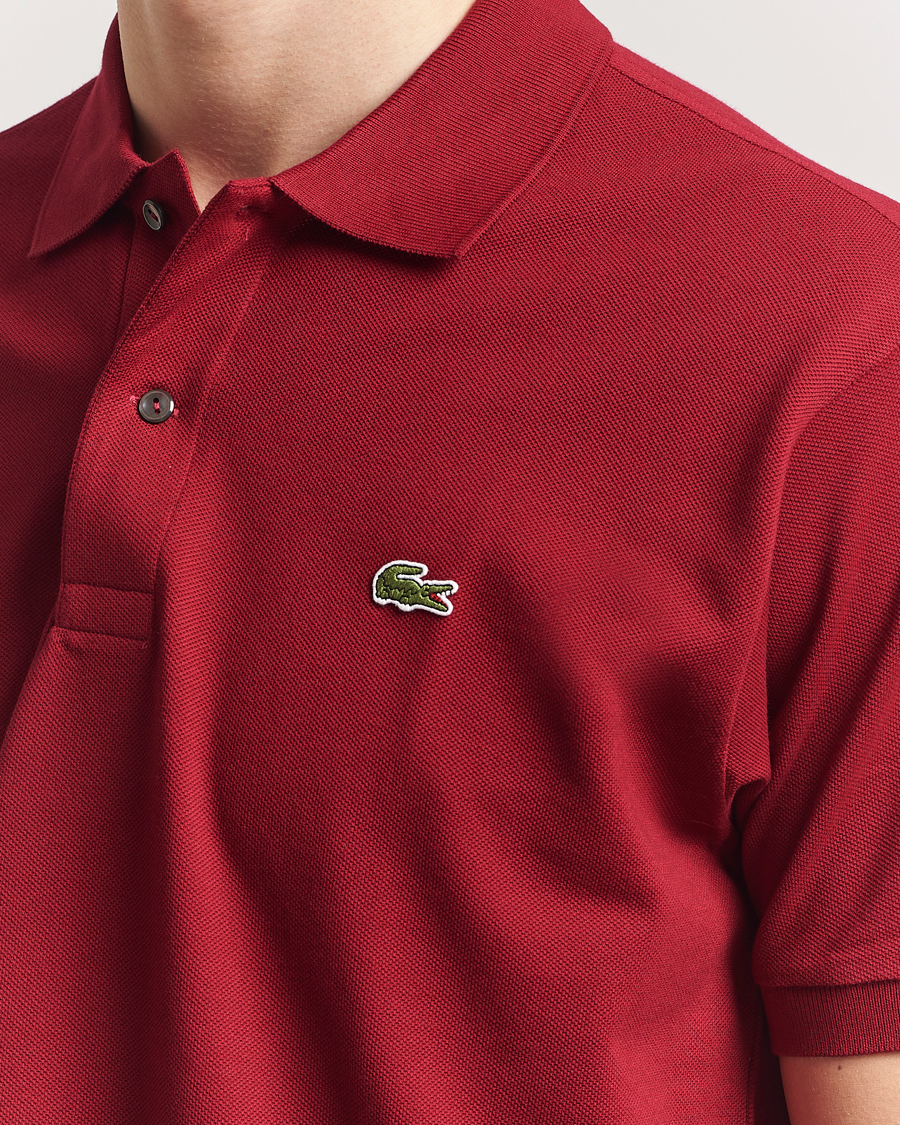 Herre | Pikéer | Lacoste | Original Polo Piké Bordeaux