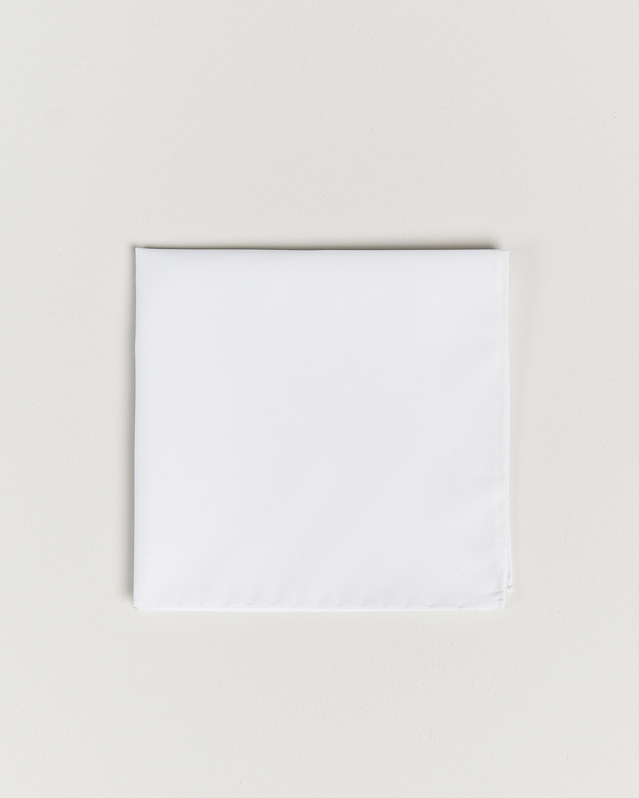 Herre | Lommetørklær | Stenströms | Handkerchief Cotton White