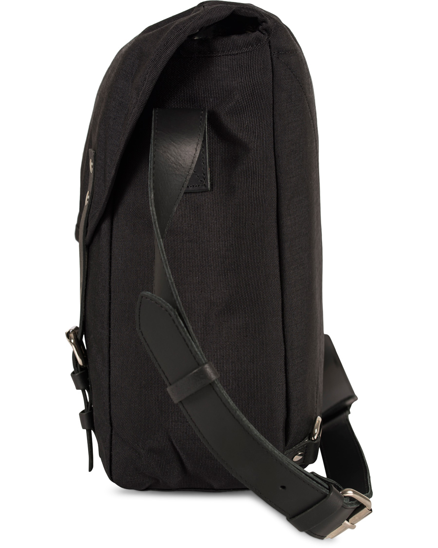 Herre | Sandqvist Erik Messenger Bag Cordura Black | Sandqvist | Erik Messenger Bag Cordura Black