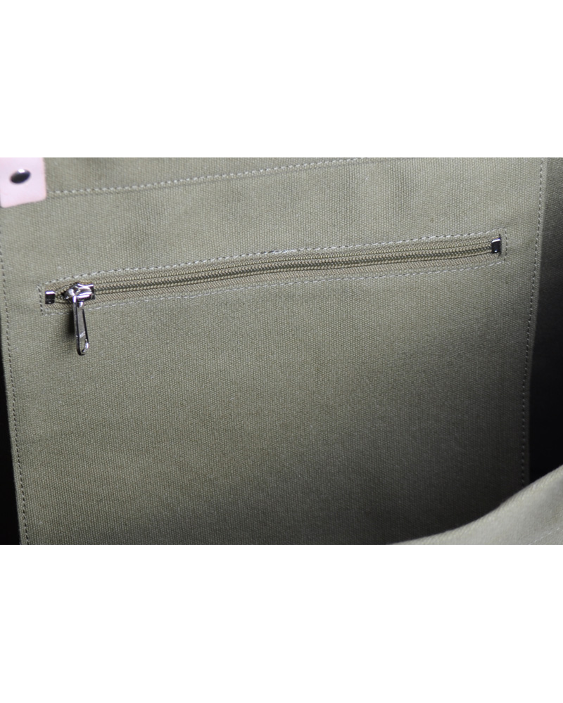 Herre | Sandqvist Gudrun Tygkasse Canvas Grön | Sandqvist | Gudrun Tygkasse Canvas Grön