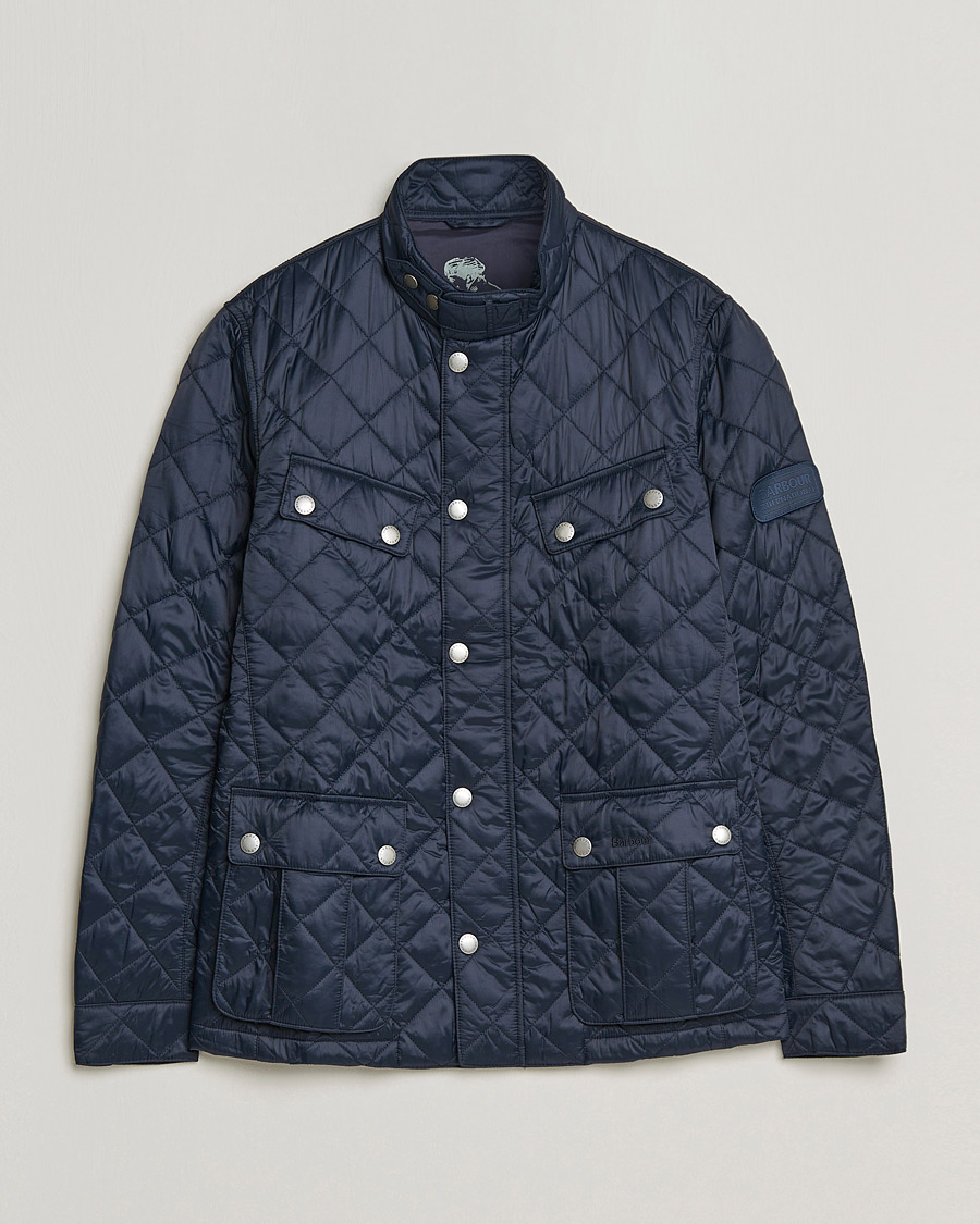 Herre | Jakker | Barbour International | Ariel Quilted Jacket Navy