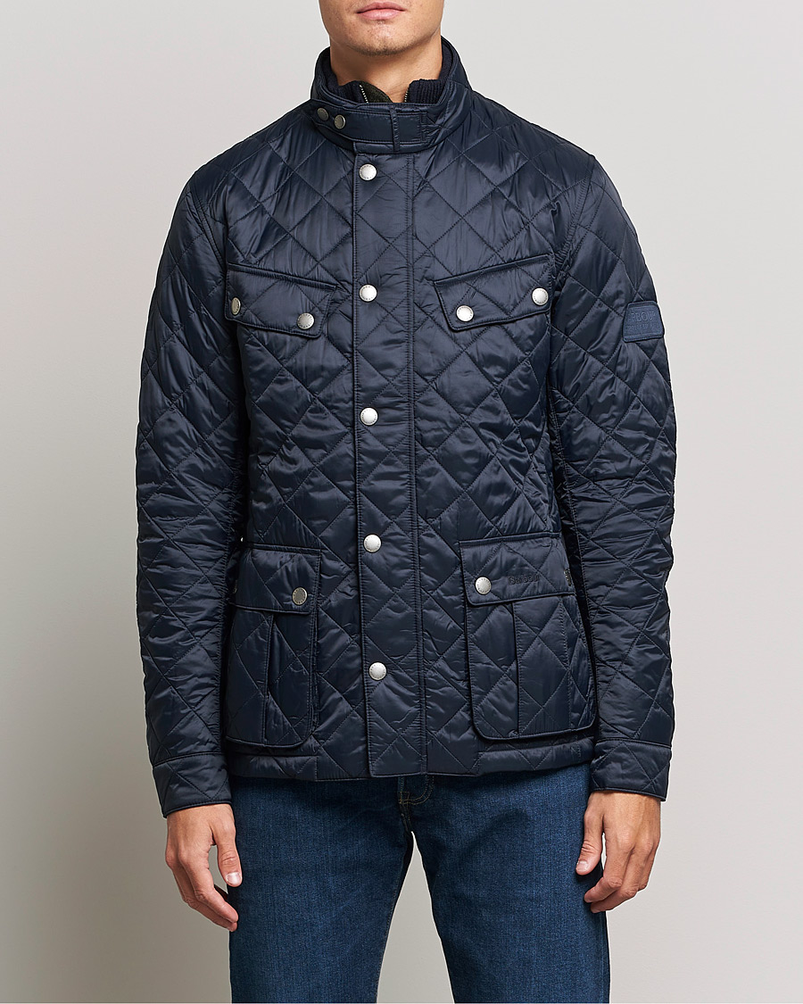 Herre | Jakker | Barbour International | Ariel Quilted Jacket Navy