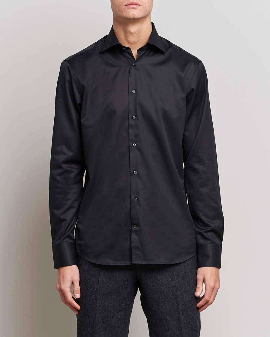 Herre |  | Stenströms | Fitted Body Shirt Black