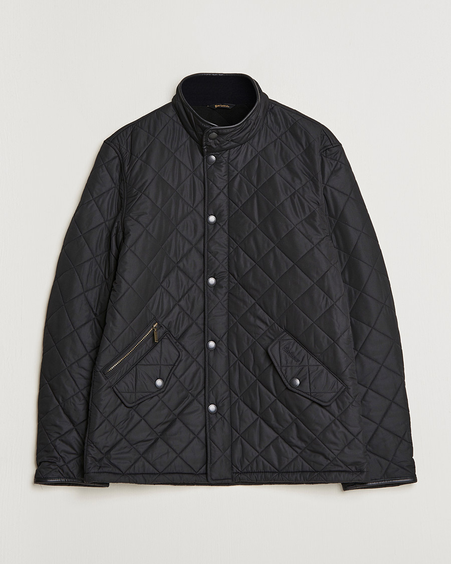 Herre | Jakker | Barbour Lifestyle | Powell Quilted Jacket Black